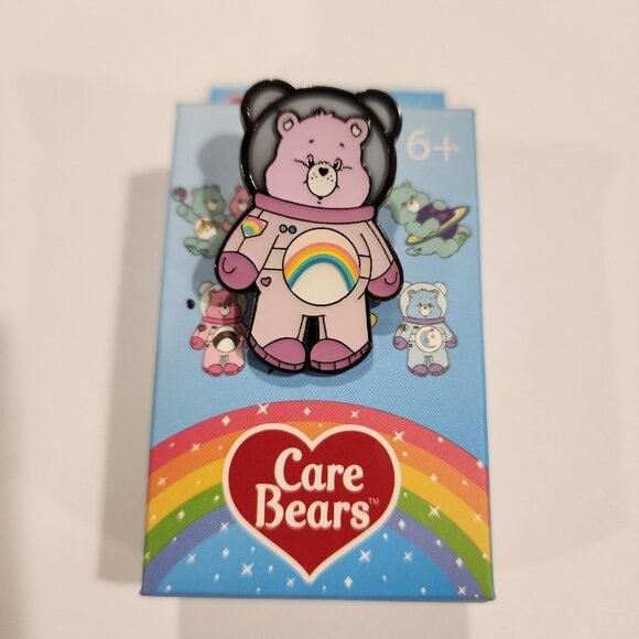 Loungefly Care Bears Astronaut Cheer Bear Outer Space Pin Blind Box NEW Opened - Picture 10 of 10